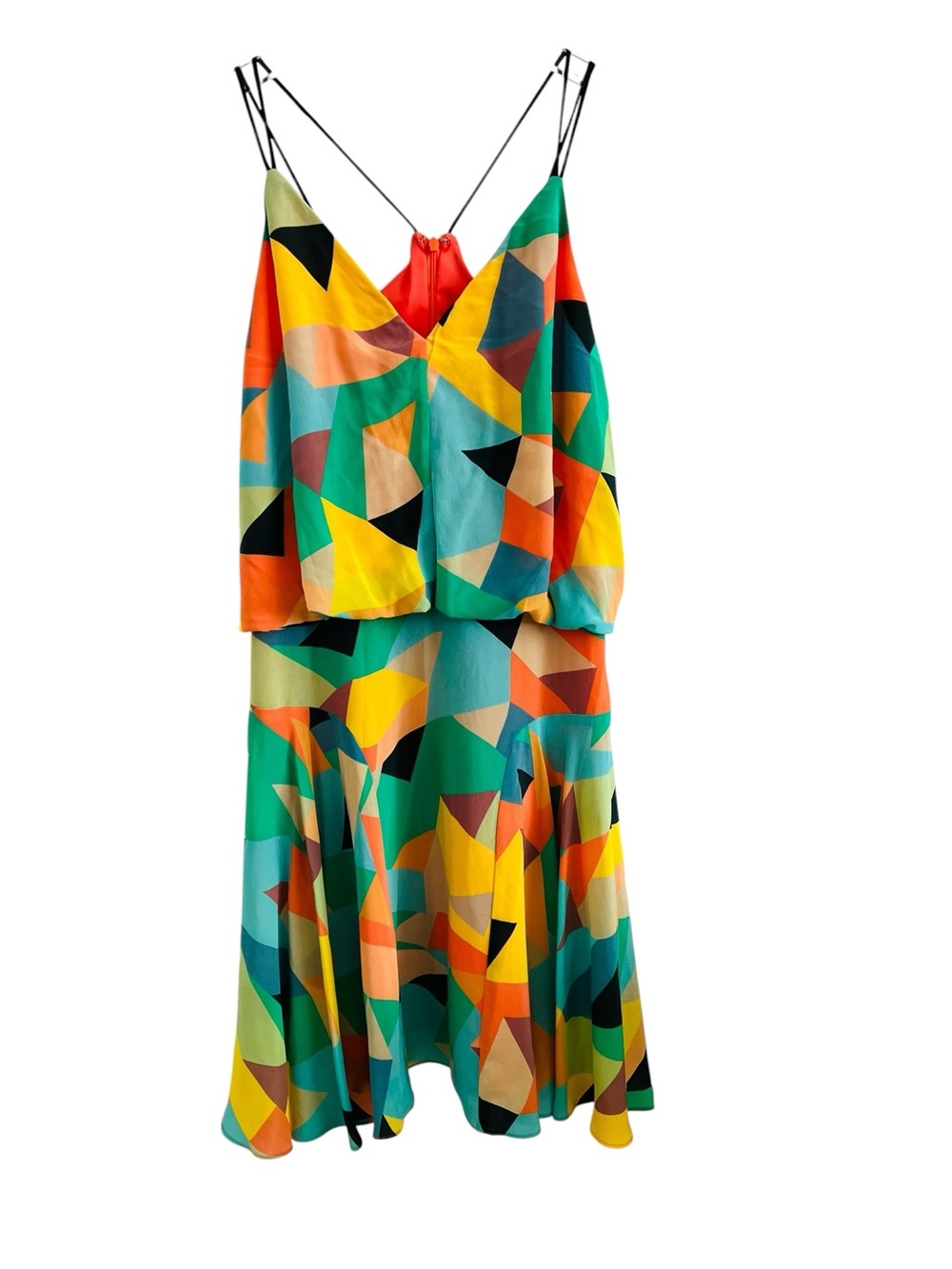 Milly of New York Colorful Geometric Dress